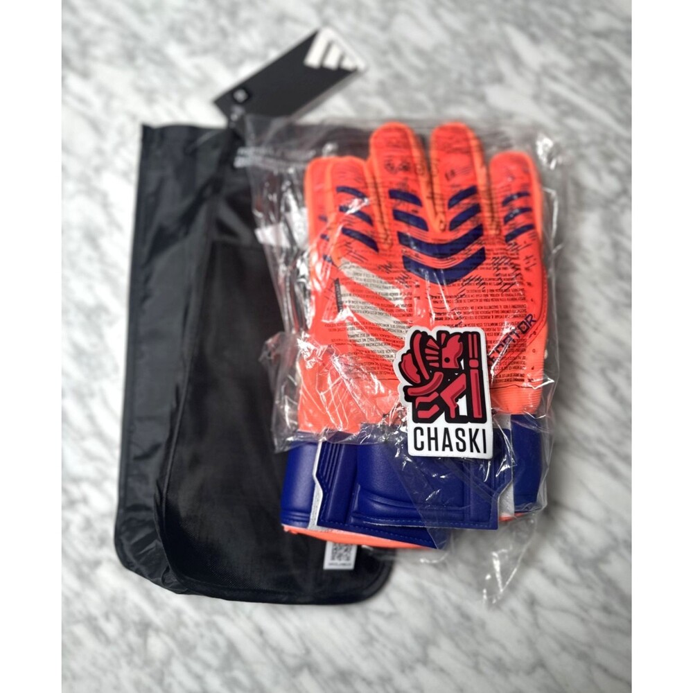 Adidas Predator Match FingerSave Goalkeeper Gloves Size 10 soccer futbol JN5352